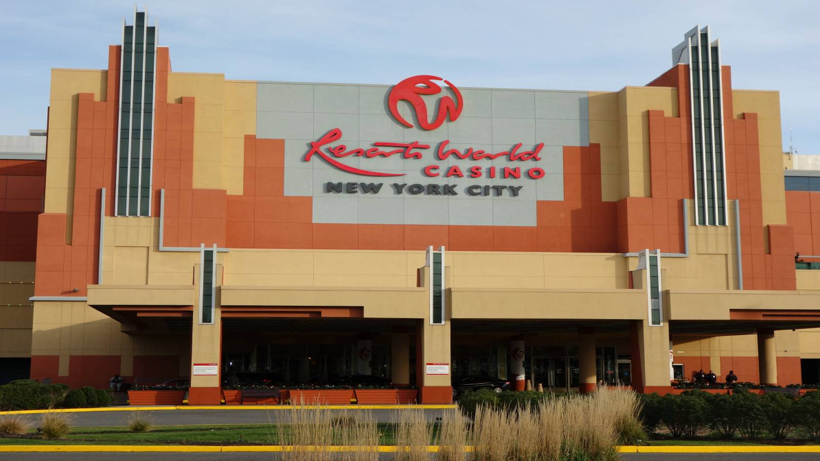 A view of Resorts World Casino in New York