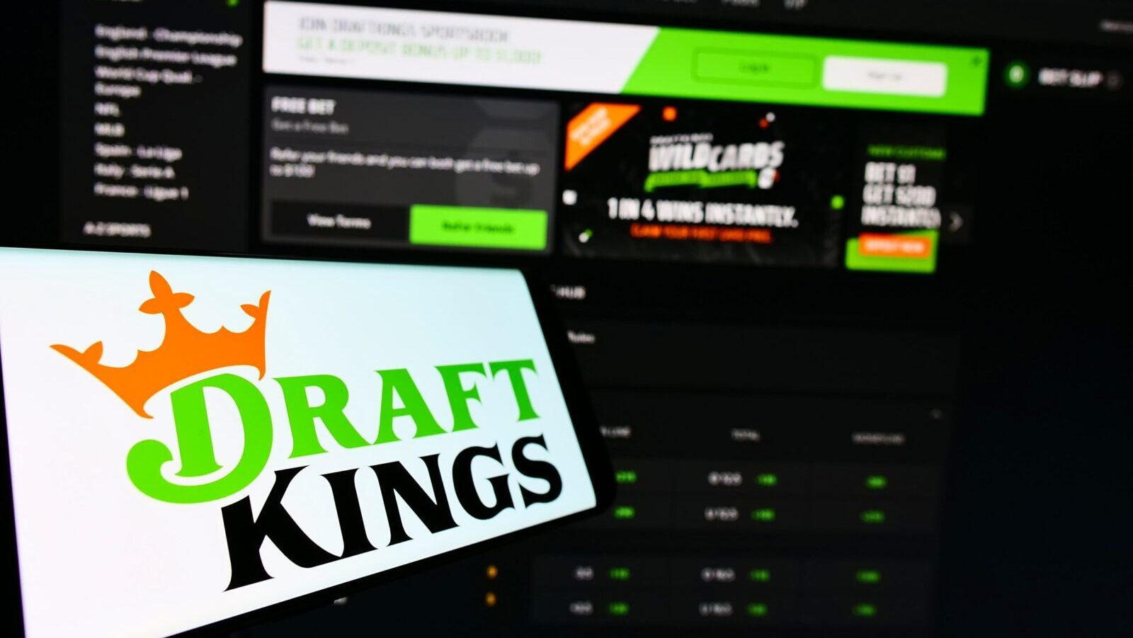 draftkings logo screens