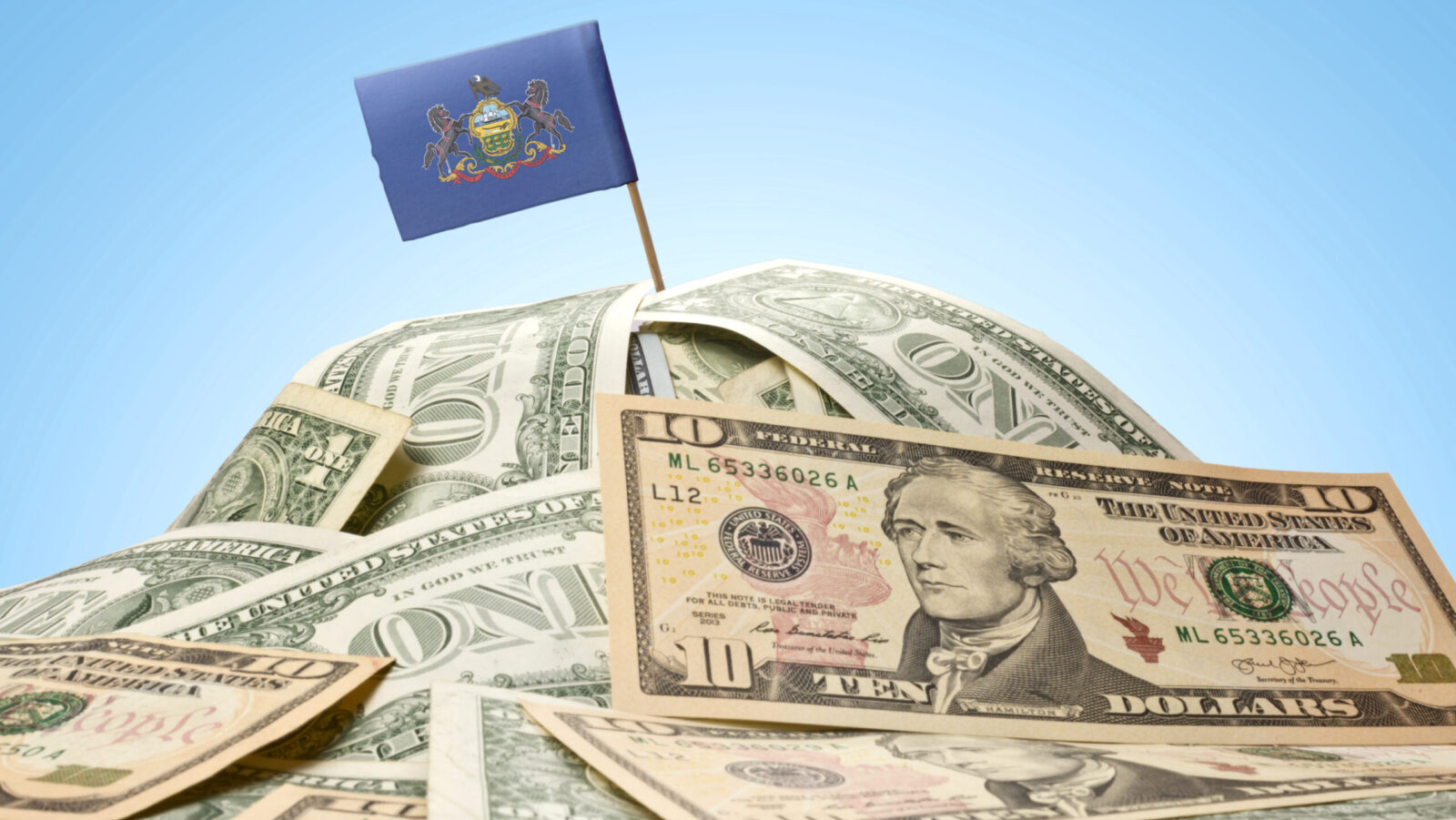 pennsylvania flag money