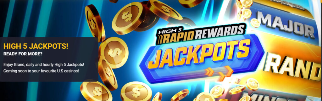 High 5 Casino Progressive Jackpot Slots