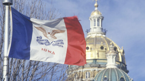 iowa flag capital