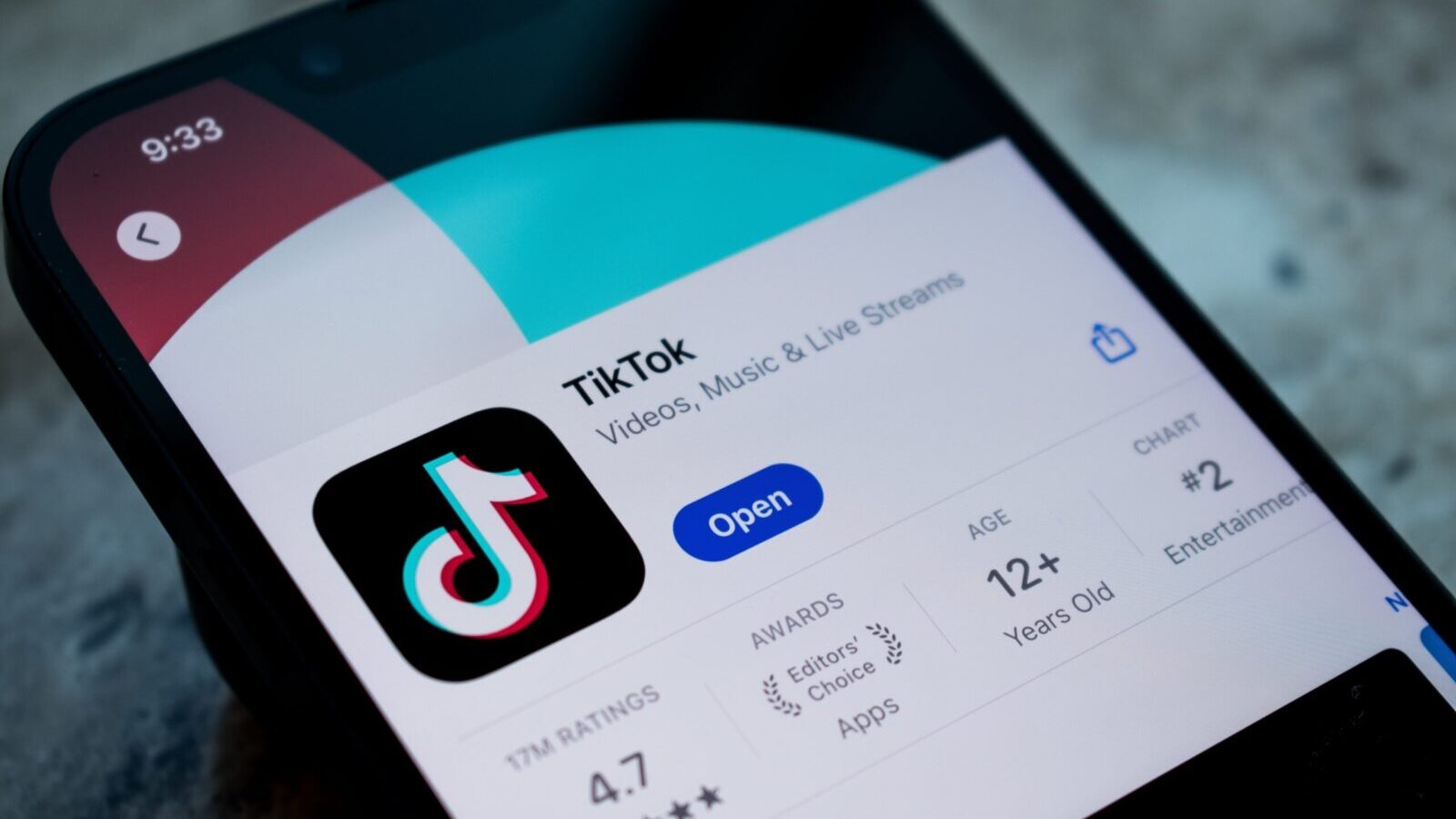 TikTok app