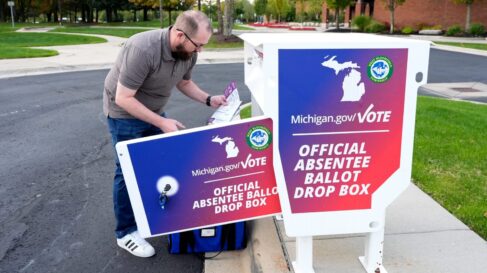 ballot drop box