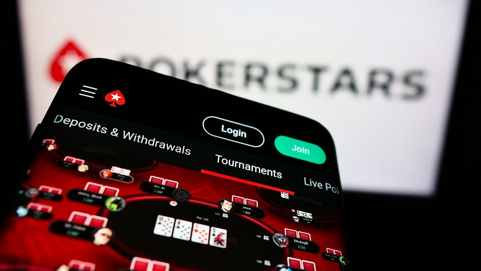 pokerstars phone