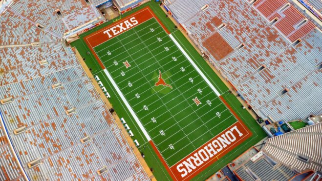 texas longhorns field