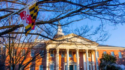 maryland capitol flag