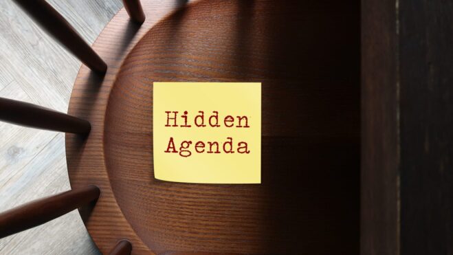 hidden agenda