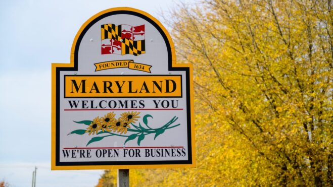 maryland sign