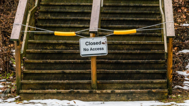 no access