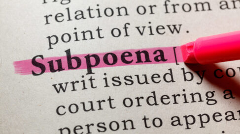 subpoena